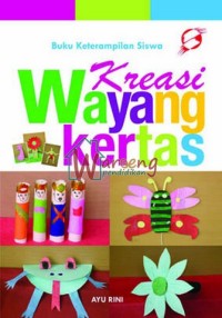 Kreasi Wayang Kertas [ kelas 7-8-9 ]