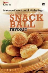 Makanan Favorit Untuk Usaha Boga-Snack Ball Favorit [kelas 7-8-9]